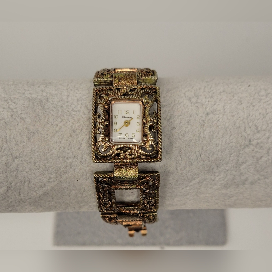 Vtg Lucerne Womens Watch
